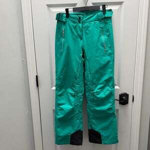 Obermeyer Malta Teal Women’s Snow Pants Ski Pants Size 2